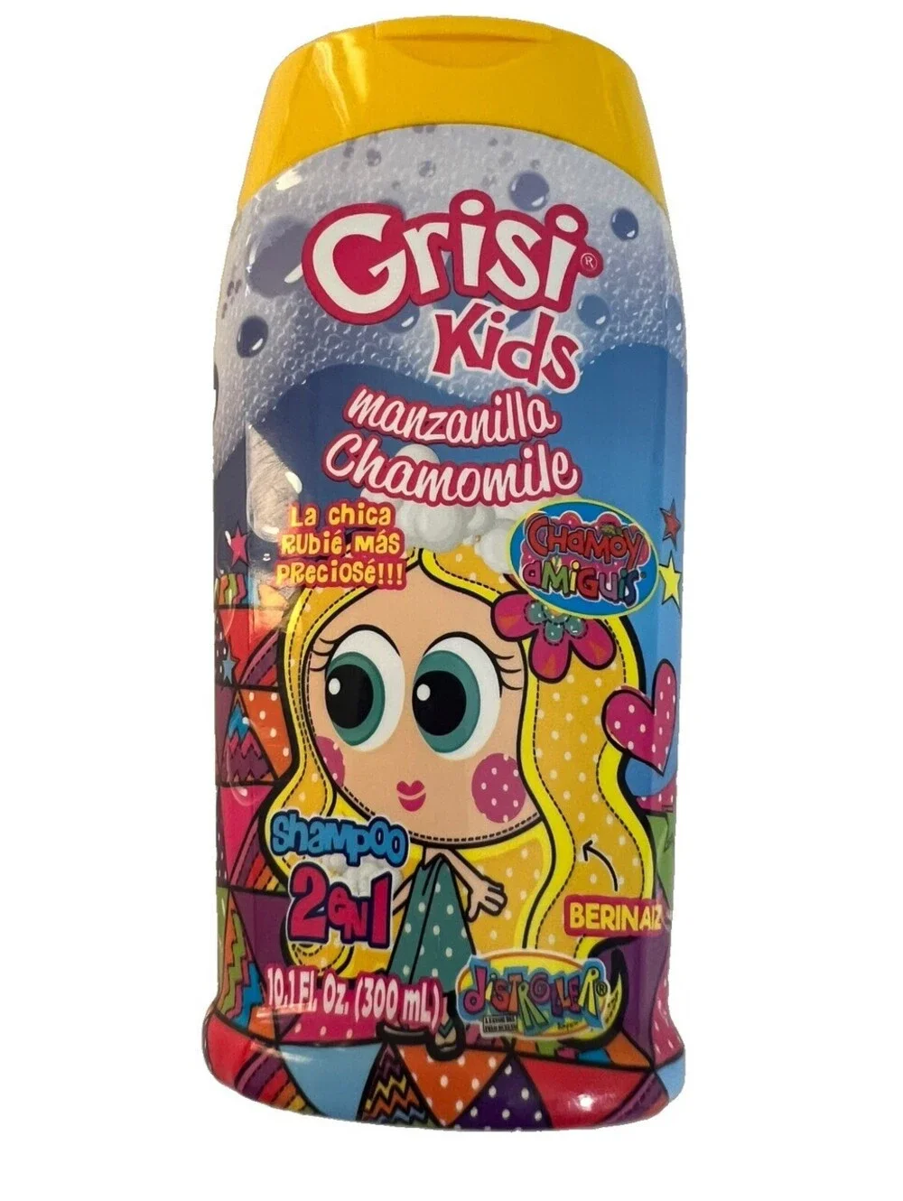Grisi Kids Chamomile 2-in-1 Shampoo Detangler Spray 3-Pc Lot New